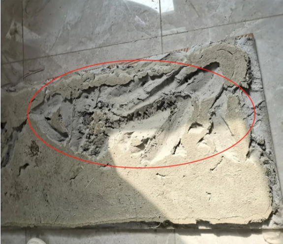 砂漿不飽滿竟會造成瓷磚空鼓？