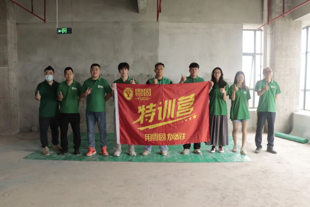 粵固新員工巖板、大板鋪貼工藝產品培訓圓滿舉行！